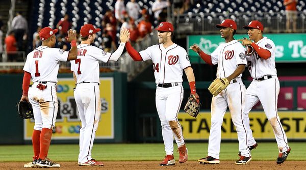 Bryce Harper Took Ground Balls At First Base. Let's Lose Our Minds – The  Nats Blog